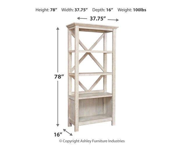 Carynhurst 75" Bookcase Bookcase Ashley Furniture