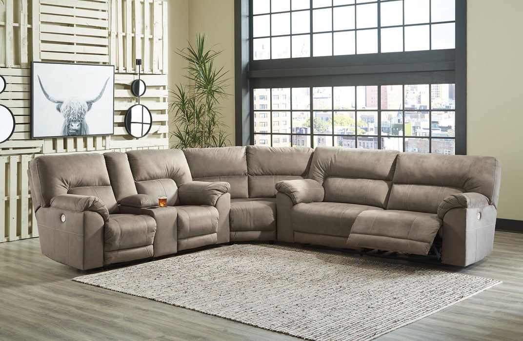 Cavalcade 3-Piece Power Reclining Sectional Sectional Ashley Furniture