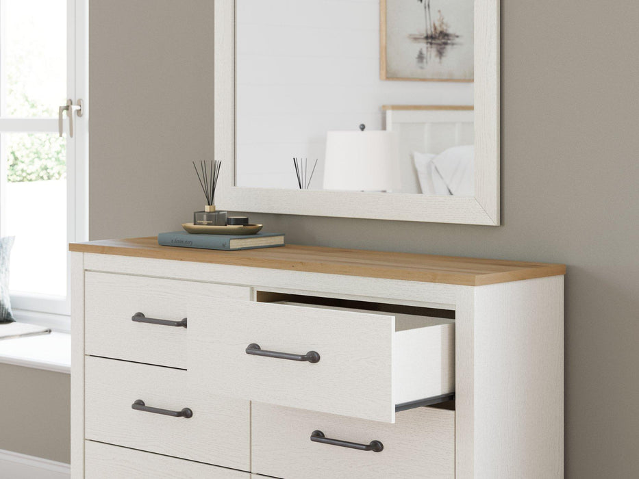 Linnocreek Dresser and Mirror Dresser & Mirror Ashley Furniture