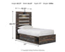 Drystan Bed with 2 Storage Drawers Bed Ashley Furniture