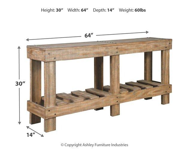 Susandeer Sofa/Console Table Console Table Ashley Furniture