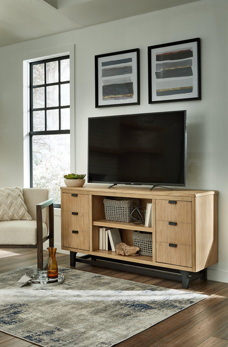 Freslowe Large TV Stand TV Stand Ashley Furniture