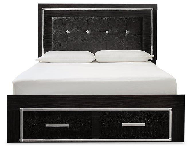 Kaydell Upholstered Bed with Storage Bed Ashley Furniture