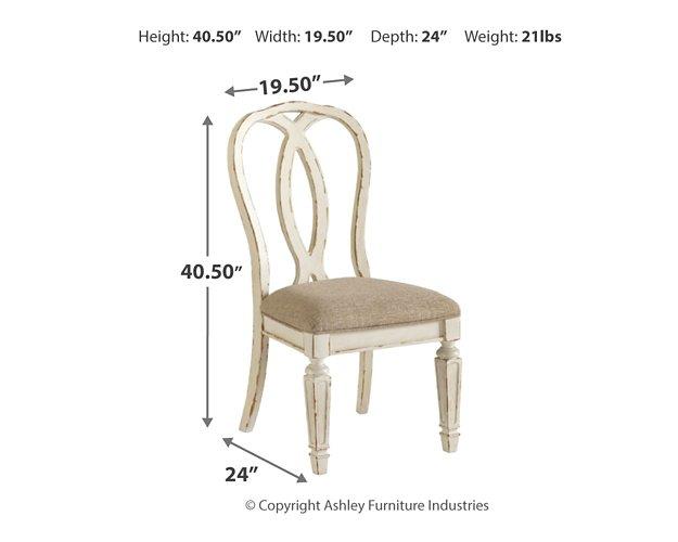 Realyn Dining Chair Dining Chair Ashley Furniture