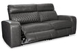 Samperstone Power Reclining Sectional Sectional Ashley Furniture