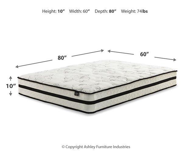 Chime 10 Inch Hybrid Mattress Set Mattress Set Ashley Furniture