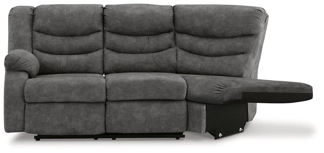 Partymate 2-Piece Reclining Sectional Sectional Ashley Furniture