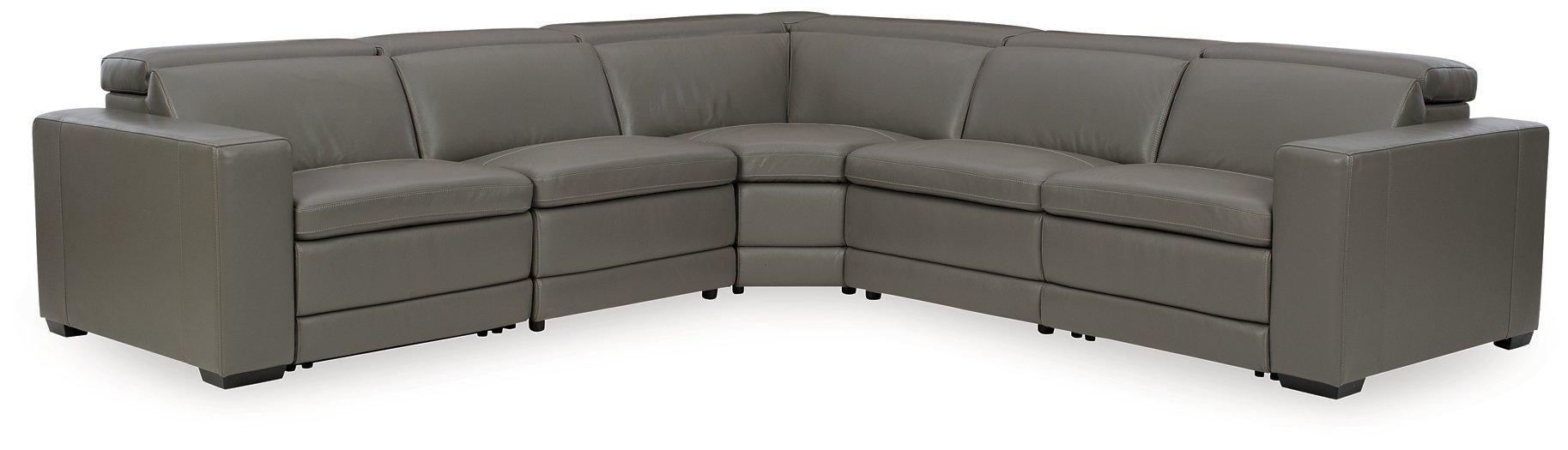 Texline Power Reclining Sectional Sectional Ashley Furniture