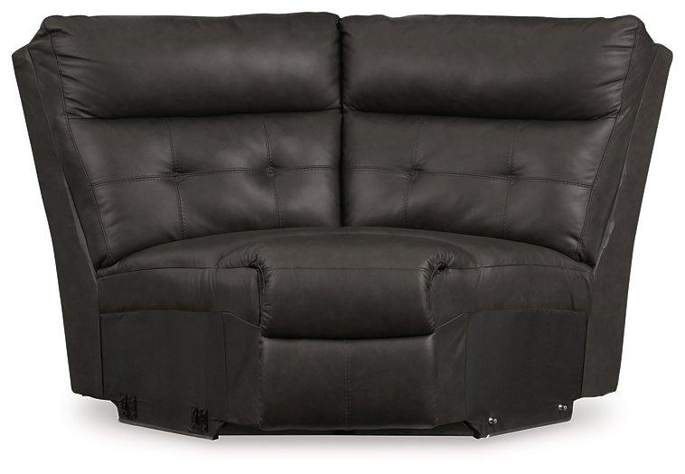 Mackie Pike Power Reclining Sectional Sectional Ashley Furniture