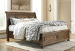 Flynnter Bed with 2 Storage Drawers Bed Ashley Furniture