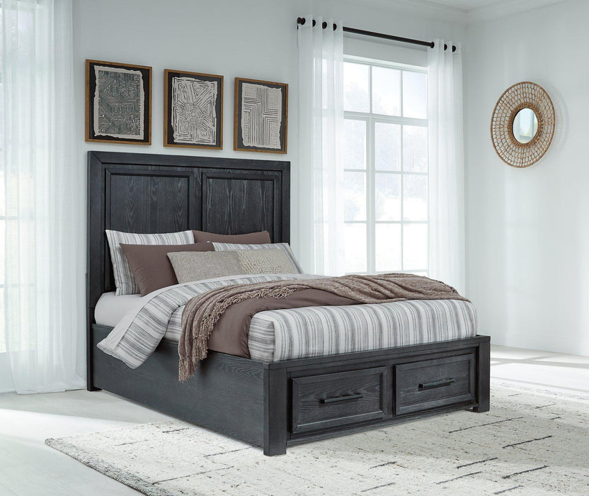 Foyland Panel Storage Bed Bed Ashley Furniture