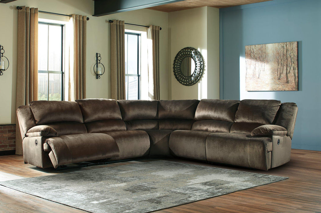 Clonmel Reclining Sectional Sectional Ashley Furniture