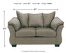 Darcy Loveseat Loveseat Ashley Furniture