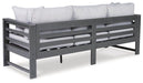 Amora Outdoor Sofa with Cushion Outdoor Seating Ashley Furniture