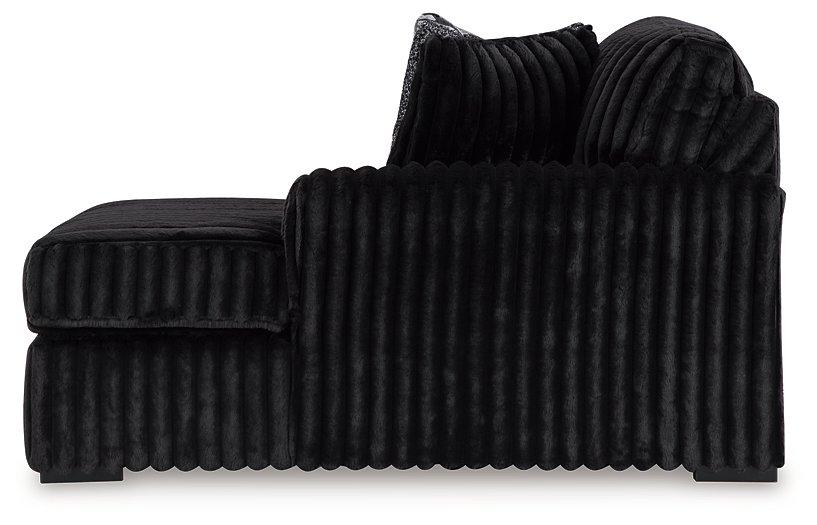 Midnight-Madness Sectional Sofa with Chaise Chofa Ashley Furniture