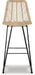 Angentree Bar Height Bar Stool Barstool Ashley Furniture