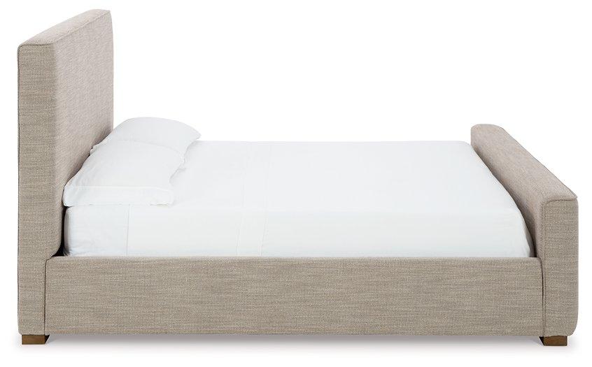 Dakmore Upholstered Bed Bed Ashley Furniture