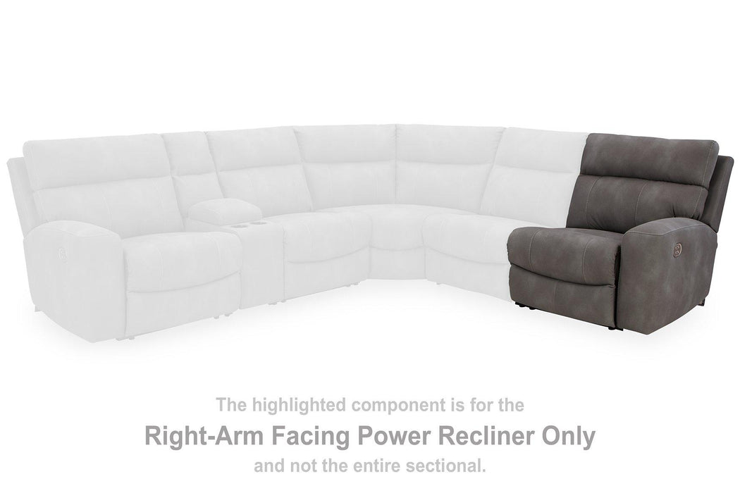 Next-Gen DuraPella Power Reclining Sectional Loveseat Sectional Ashley Furniture