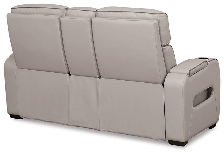 Boyington Power Reclining Loveseat with Console Loveseat Ashley Furniture