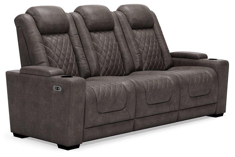 HyllMont Power Reclining Living Room Set Living Room Set Ashley Furniture