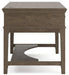 Janismore Home Office Storage Leg Desk Desk Ashley Furniture