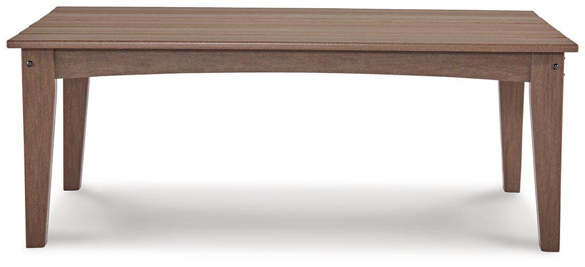 Emmeline Outdoor Coffee Table Outdoor Cocktail Table Ashley Furniture