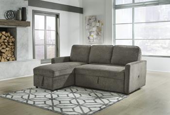 Kerle 2-Piece Sectional with Pop Up Bed Sectional Ashley Furniture