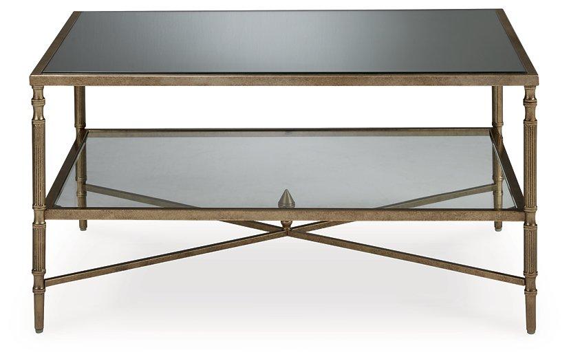 Cloverty Coffee Table Cocktail Table Ashley Furniture