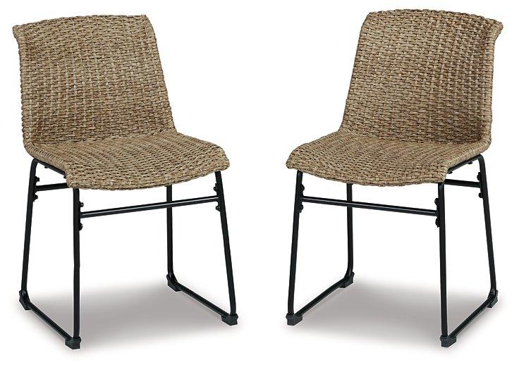 Amaris Outdoor Dining Chair (Set of 2) Outdoor Dining Chair Ashley Furniture