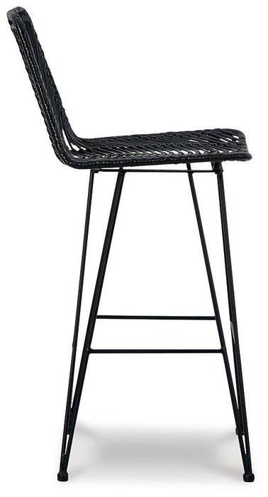 Angentree Bar Height Bar Stool Barstool Ashley Furniture