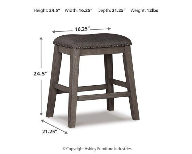 Caitbrook Counter Height Upholstered Bar Stool Stool Ashley Furniture