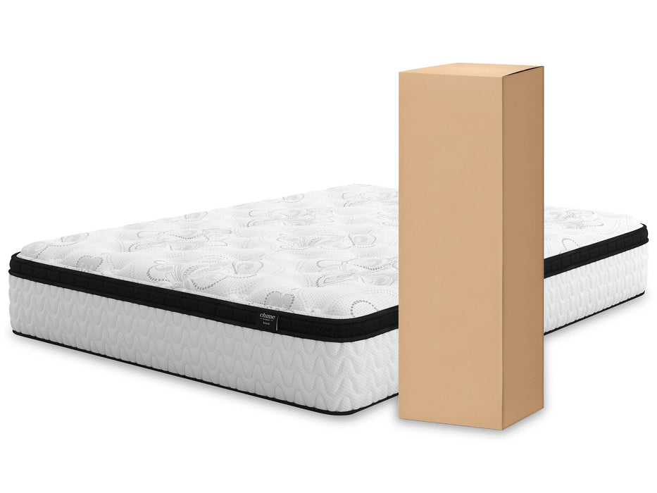 Chime 12 Inch Hybrid 2-Piece Mattress Set Mattress Set Ashley Furniture