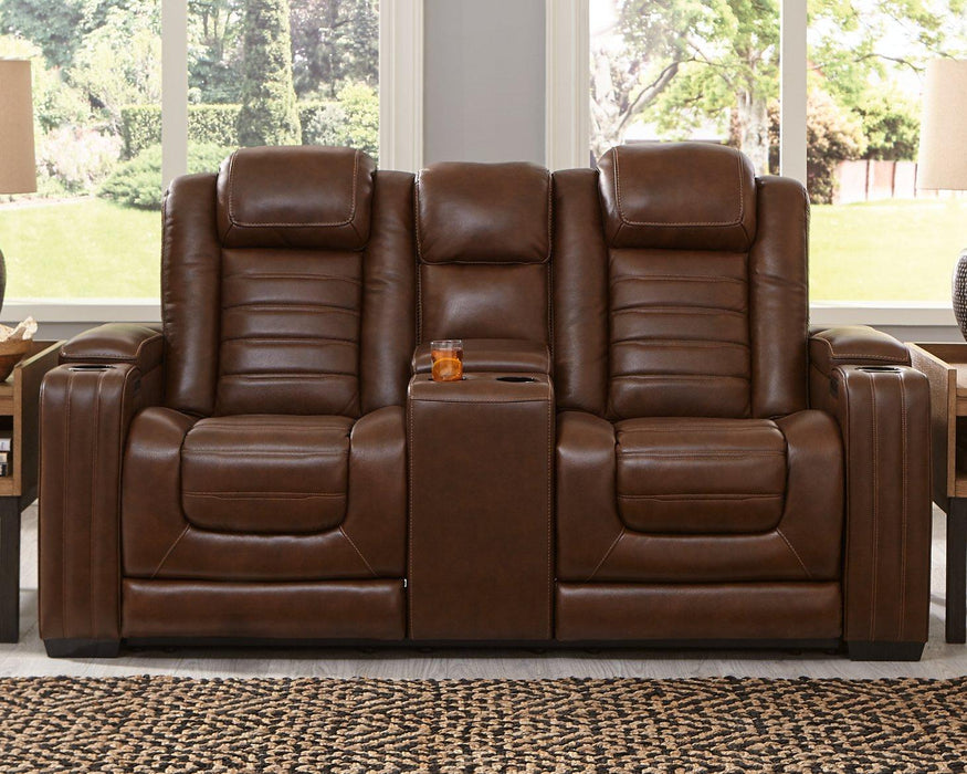 Backtrack Power Reclining Loveseat Loveseat Ashley Furniture