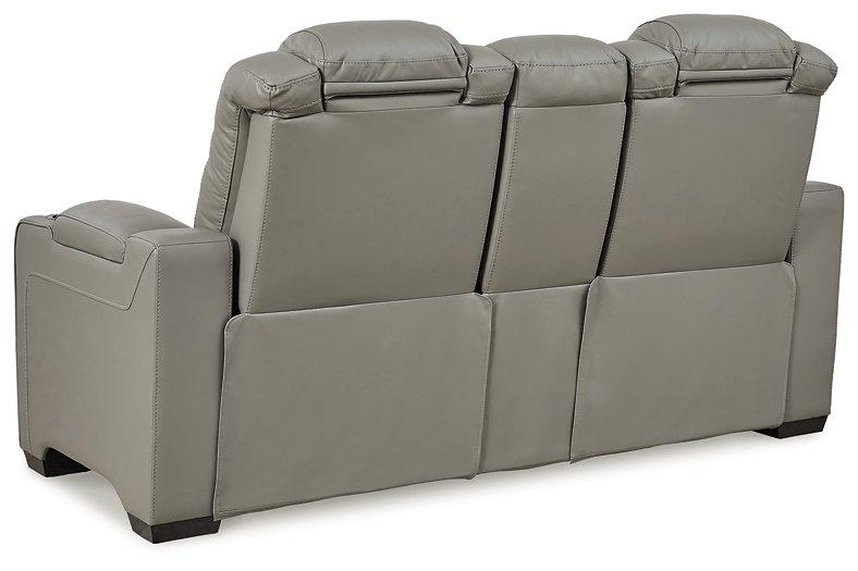 Backtrack Power Reclining Loveseat Loveseat Ashley Furniture