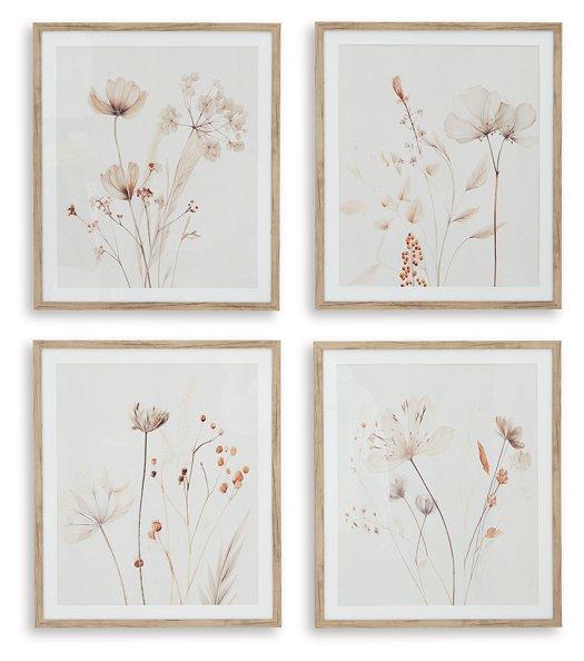 Bondner Wall Art (Set of 4) Wall Art Ashley Furniture