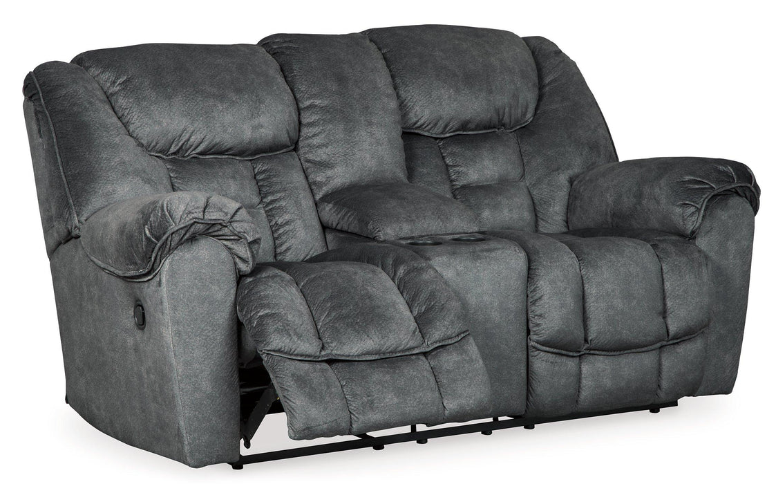 Capehorn Reclining Loveseat with Console Loveseat Ashley Furniture