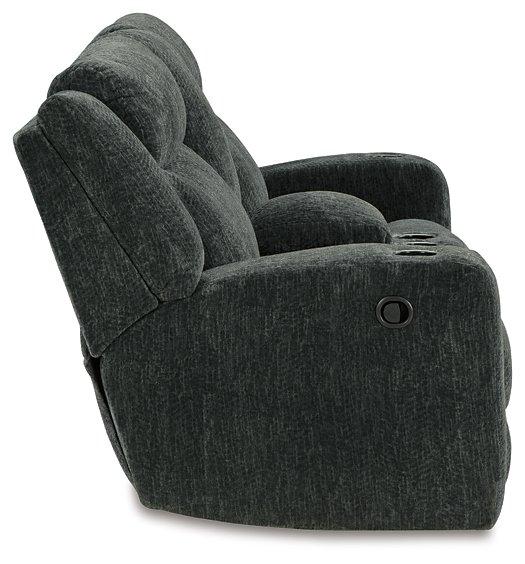 Martinglenn Reclining Loveseat with Console Loveseat Ashley Furniture