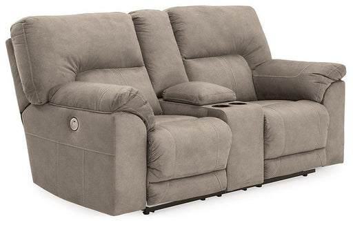 Cavalcade Power Reclining Loveseat with Console Loveseat Ashley Furniture