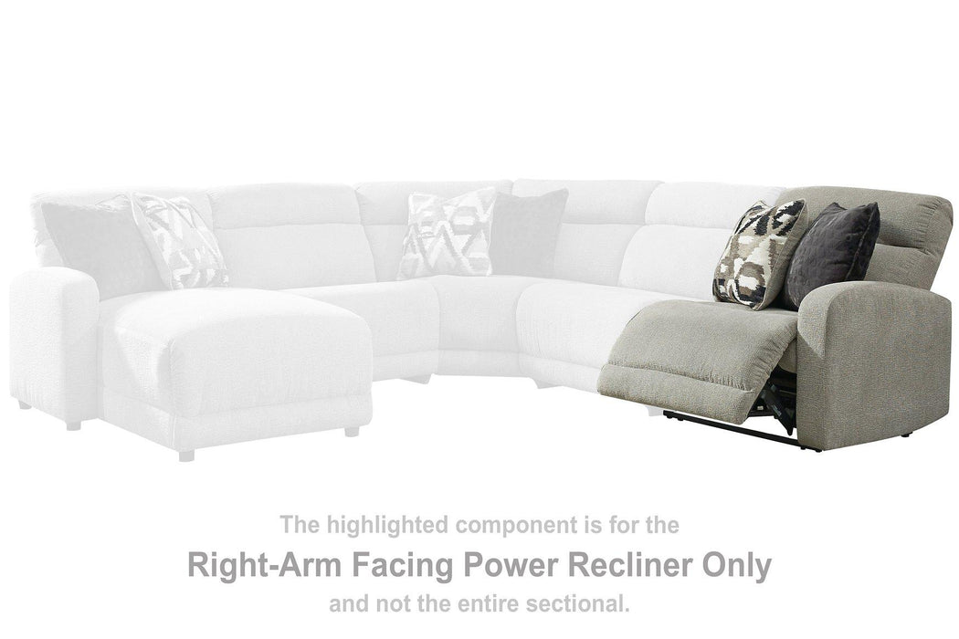 Colleyville Power Reclining Sectional with Chaise Sectional Ashley Furniture