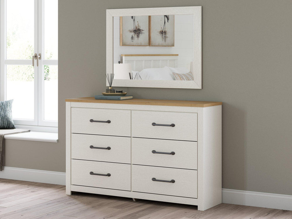 Linnocreek Dresser and Mirror Dresser & Mirror Ashley Furniture