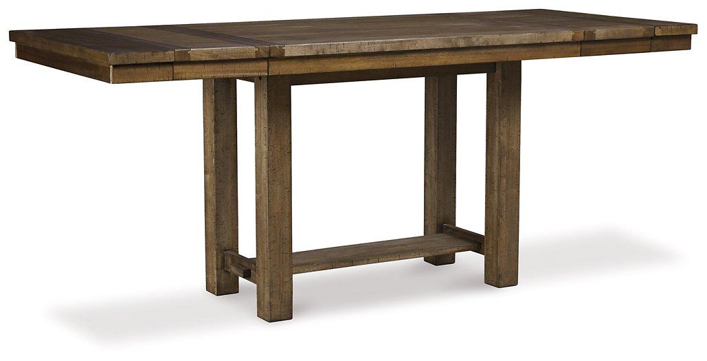 Moriville Counter Height Dining Extension Table Counter Height Table Ashley Furniture