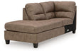 Navi 2-Piece Sectional Sofa Sleeper Chaise Sectional Ashley Furniture