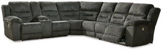 Nettington Power Reclining Sectional Sectional Ashley Furniture