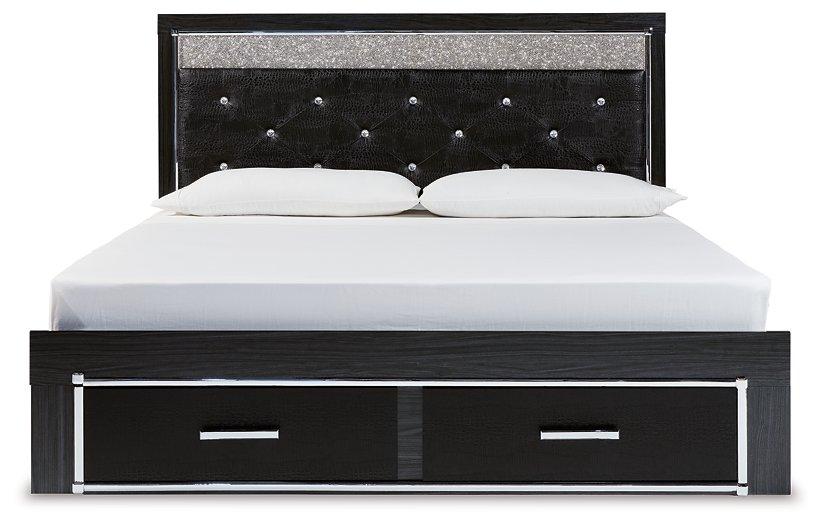 Kaydell Upholstered Panel Storage Bed Bed Ashley Furniture