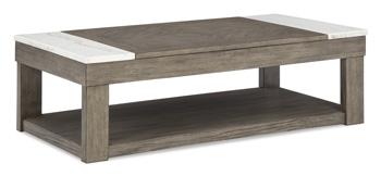 Loyaska Lift-Top Coffee Table Cocktail Table Lift Ashley Furniture