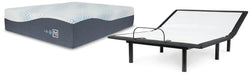 Millennium Cushion Firm Gel Memory Foam Hybrid Mattress and Base Set Mattress Set Ashley Furniture