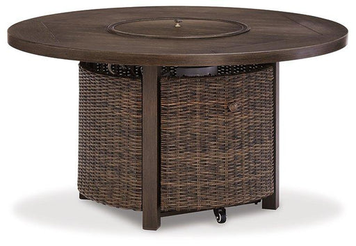 Paradise Trail Fire Pit Table Outdoor Fire Pit Table Ashley Furniture