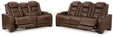 The Man-Den Living Room Set Living Room Set Ashley Furniture