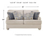 Traemore Loveseat Loveseat Ashley Furniture