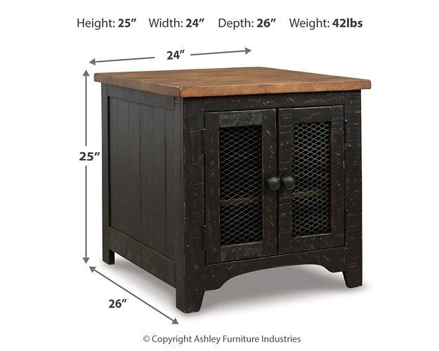 Valebeck End Table End Table Ashley Furniture